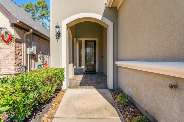 view of property entrance