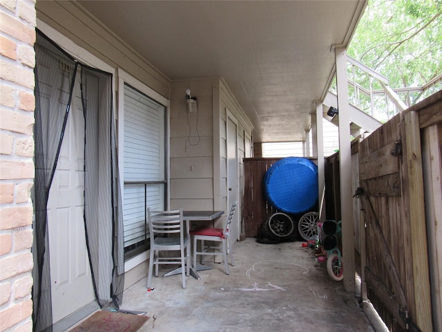 view of patio