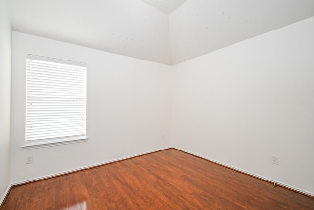 unfurnished room featuring hardwood / wood-style floors