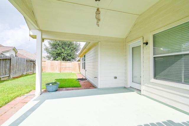 view of patio