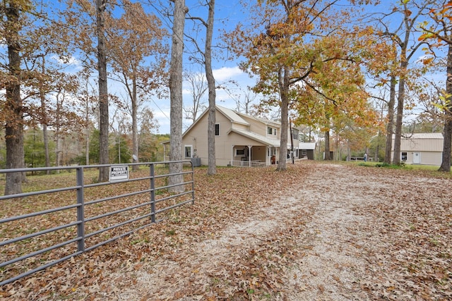 view of yard