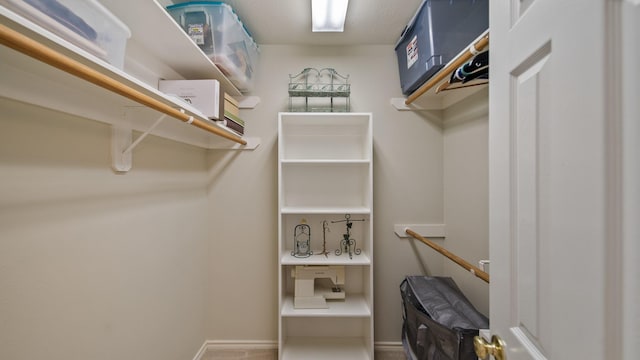 view of spacious closet