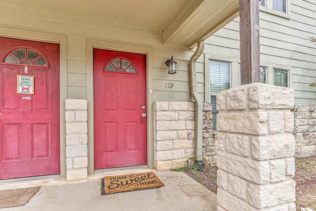 view of property entrance