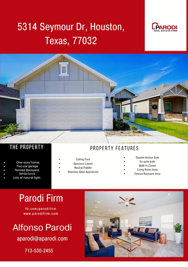 5314 Seymour Dr, Houston, TX 77032 - view of a document with multiple images