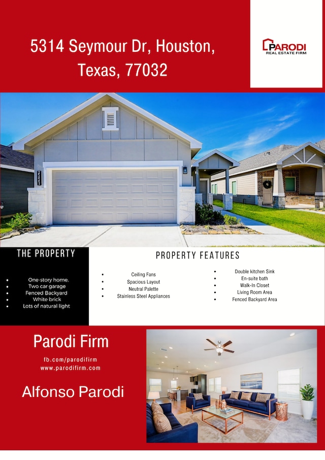 5314 Seymour Dr, Houston, TX 77032 - view of a document with multiple images