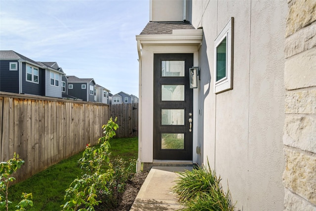 view of property entrance