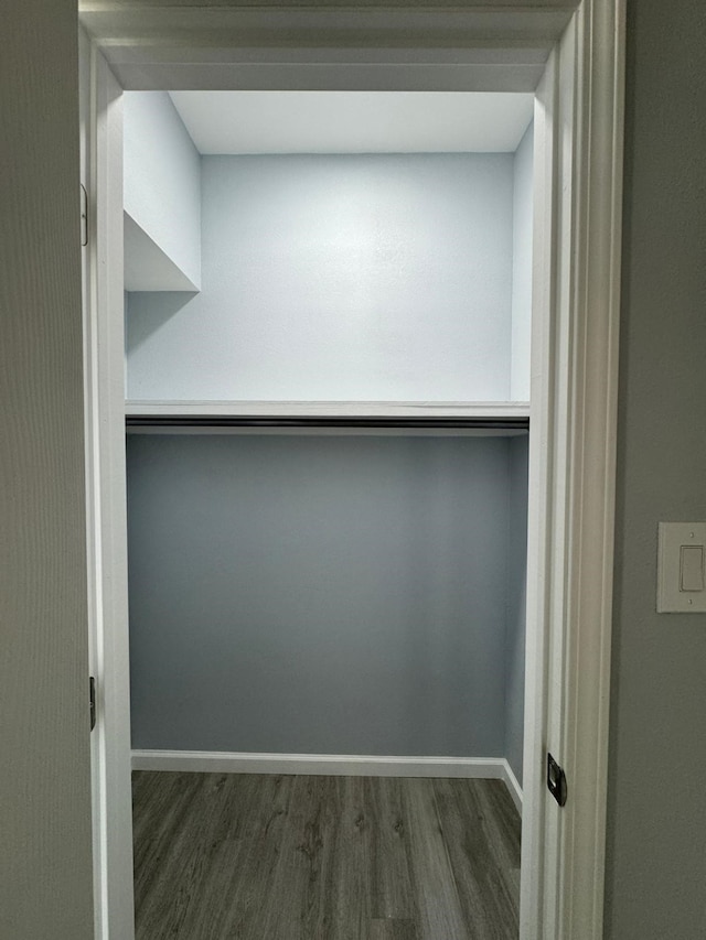 view of closet