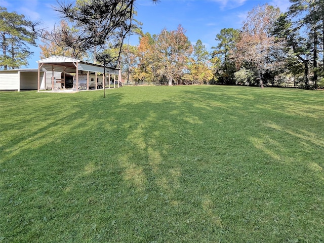 view of yard