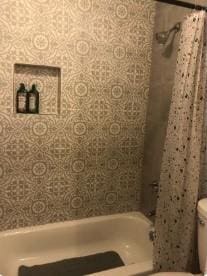 711 N Hyannis Port St, Crosby, TX 77532 - full bathroom featuring toilet and shower / bath combo