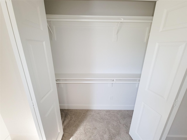 view of closet