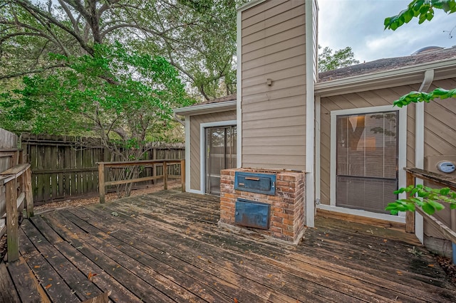 view of deck