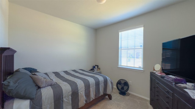 bedroom featuring carpet floors