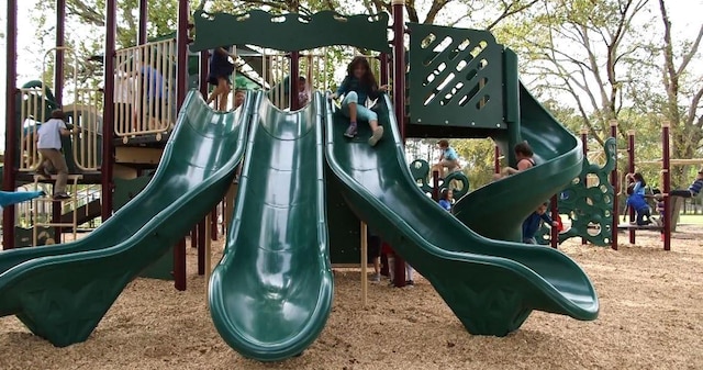 view of jungle gym