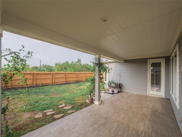 view of patio