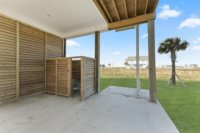 4003 Mitote Dr, Galveston, TX 77554 - view of patio