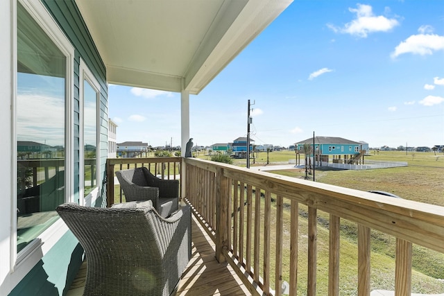 4003 Mitote Dr, Galveston, TX 77554 - view of balcony