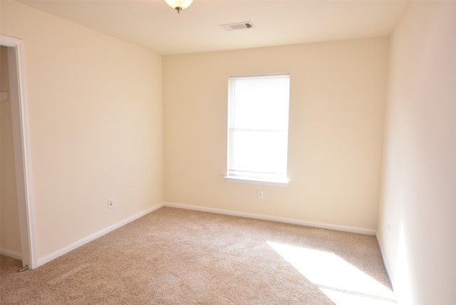 spare room featuring carpet floors