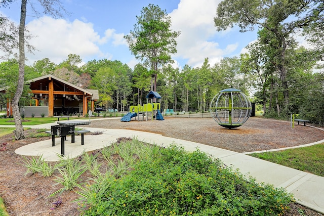 view of community play area