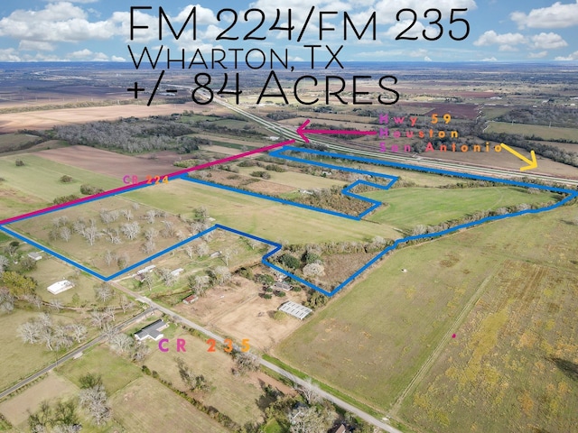 201 County Road 224, Wharton TX, 77488 land for sale