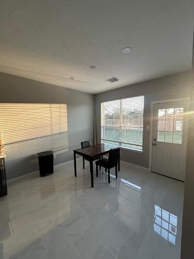 view of dining area