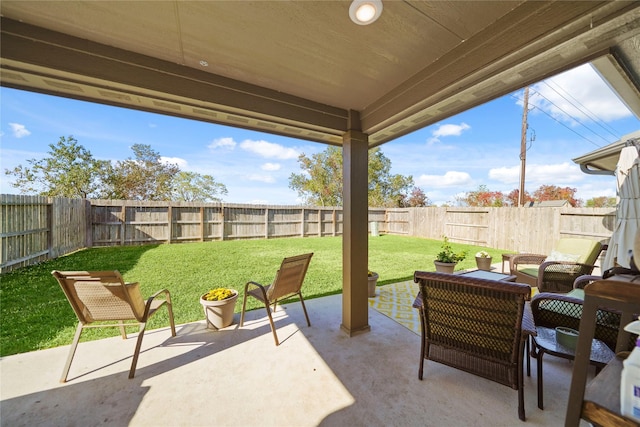 view of patio / terrace