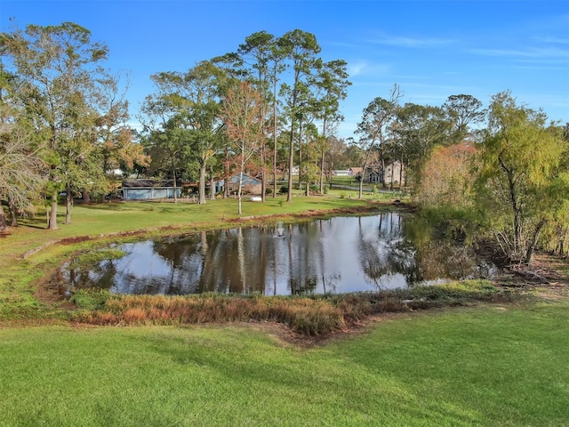 property view of water