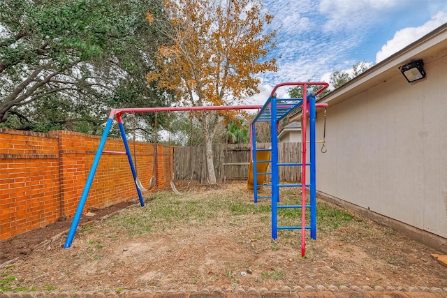 view of play area