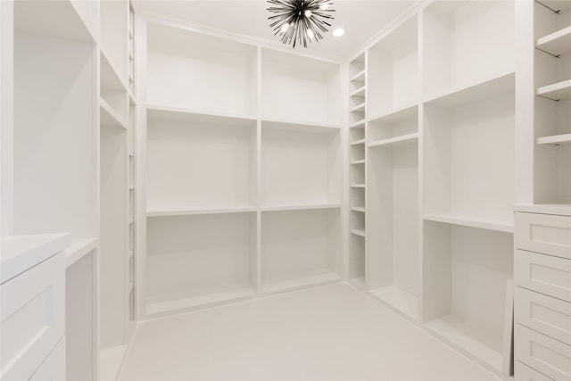 view of spacious closet