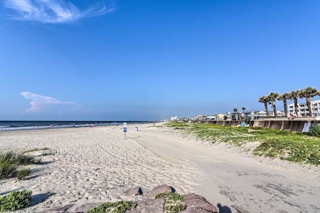 water view with a beach view