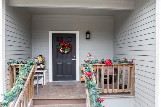 view of property entrance