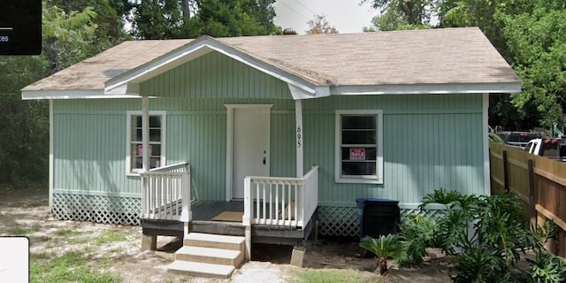 view of front of house