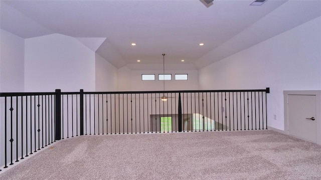 empty room with carpet flooring