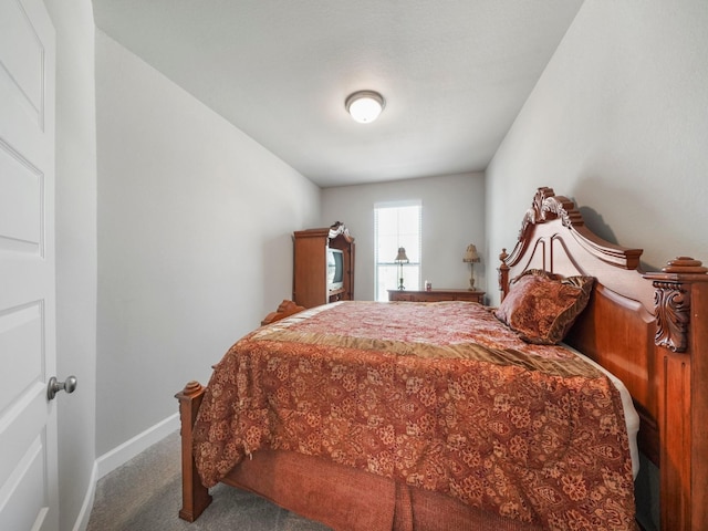 bedroom featuring carpet floors