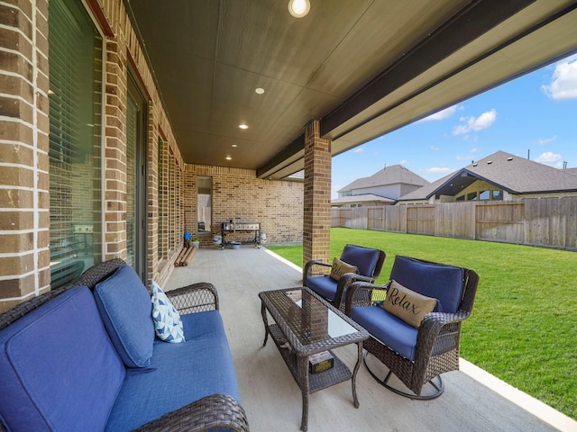 view of patio