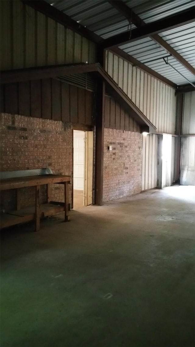 view of stable