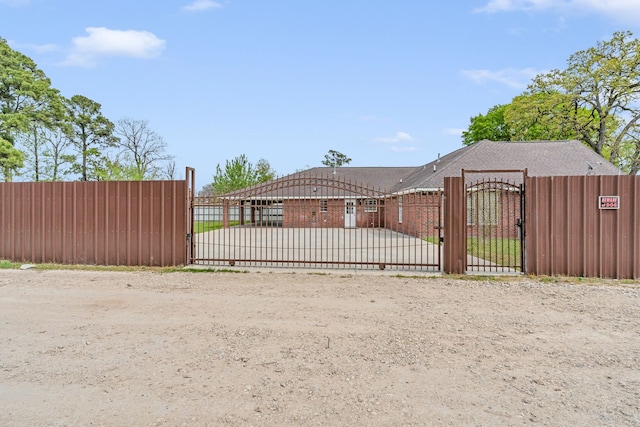 view of gate