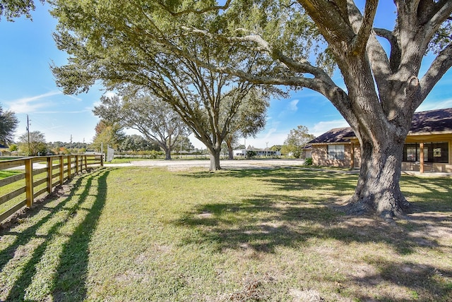 view of yard