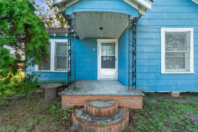 view of property entrance