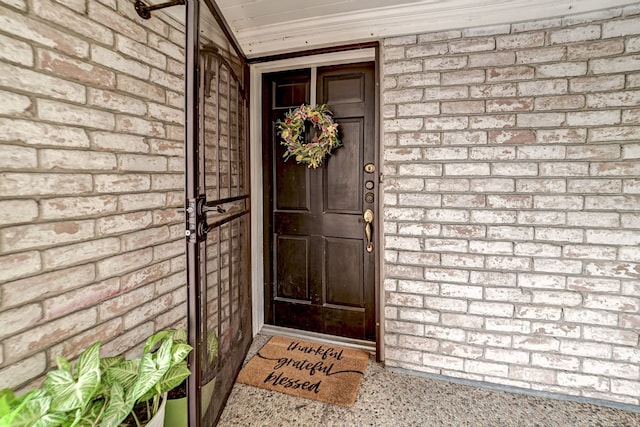 7900 Westheimer Rd Unit 202, Houston, TX 77063 - doorway to property with brick siding