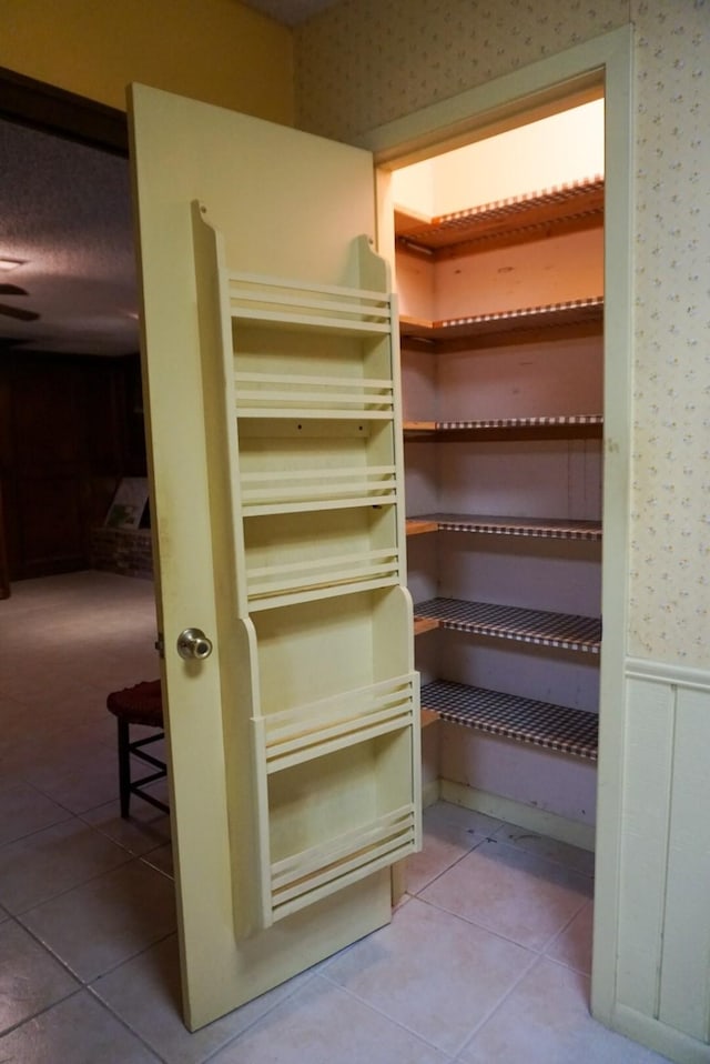 view of pantry