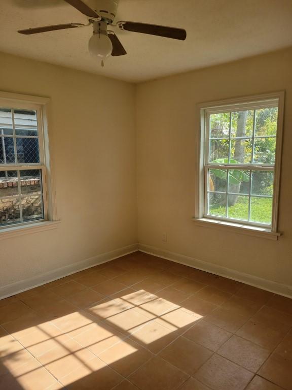 view of tiled empty room