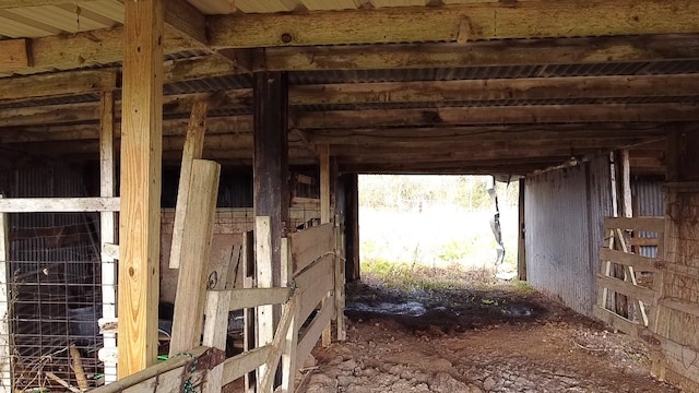 view of stable