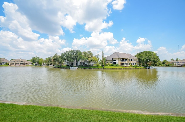 property view of water