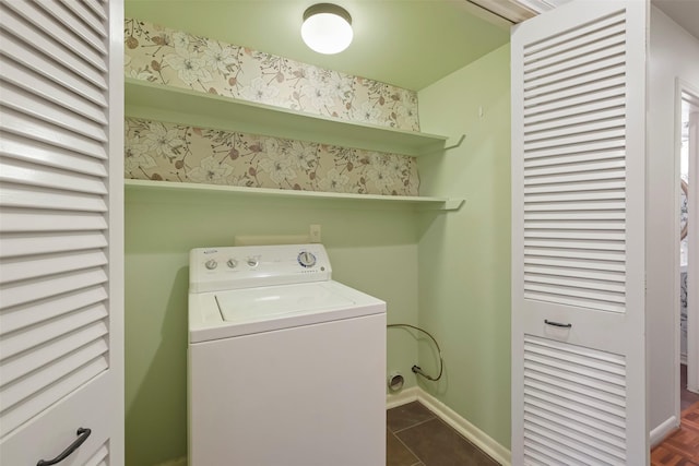 laundry room featuring washer / clothes dryer