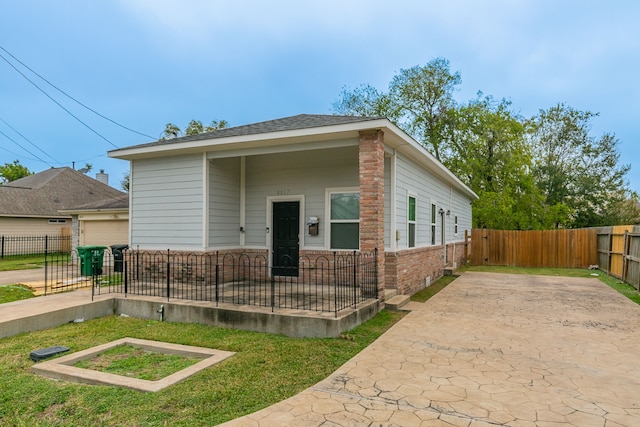 view of front of house