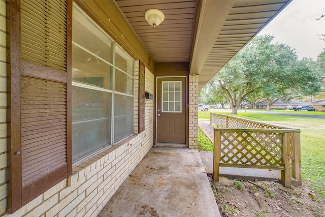 view of property entrance