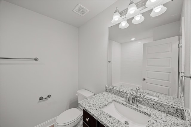 10318 Prairie Dunes Ln, Cleveland, TX 77327 - bathroom featuring toilet and vanity