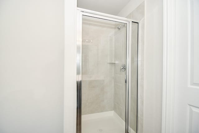 bathroom with walk in shower