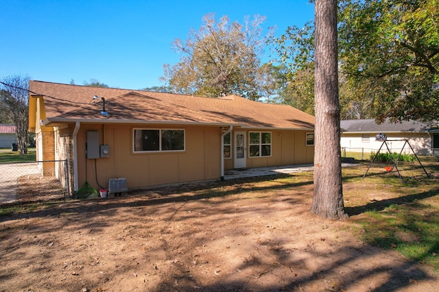 view of rear view of house