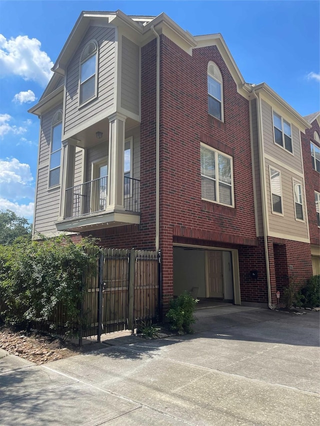 view of side of home